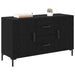 Bufet cu sertar Stejar Negru 100 x 36 x 60 cm Lemn compozit - WALTI WALTI