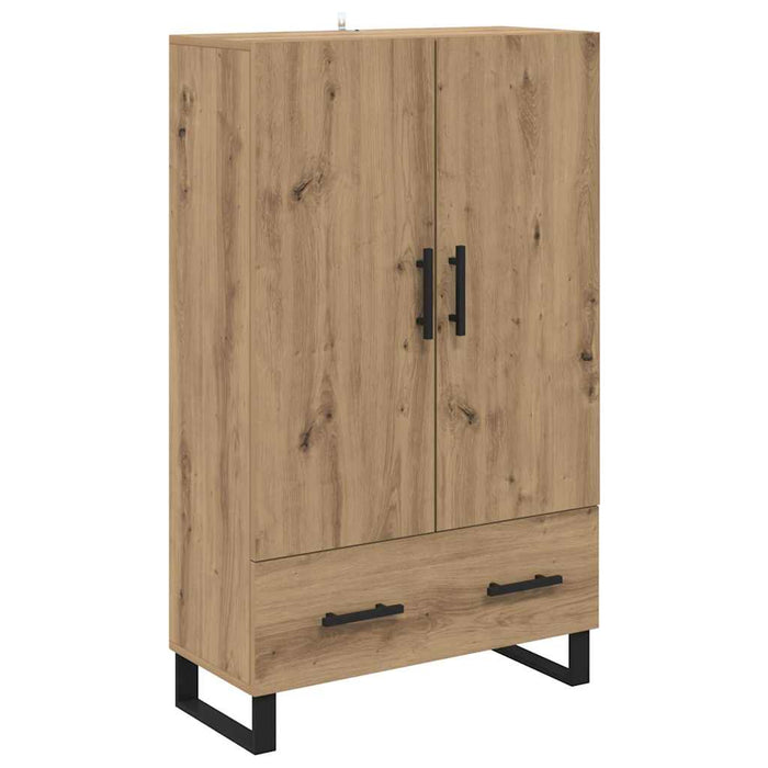 Bufet Stejar Artizanal 69,5 x 30 x 115 cm Lemn compozit - WALTI WALTI