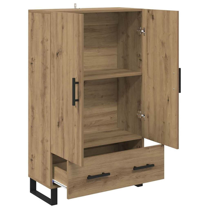 Bufet Stejar Artizanal 69,5 x 30 x 115 cm Lemn compozit - WALTI WALTI