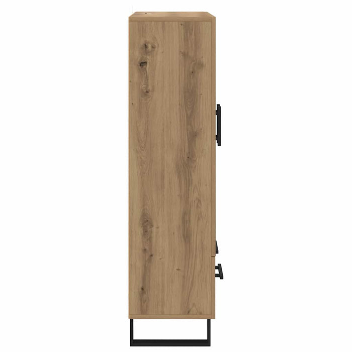 Bufet Stejar Artizanal 69,5 x 30 x 115 cm Lemn compozit - WALTI WALTI