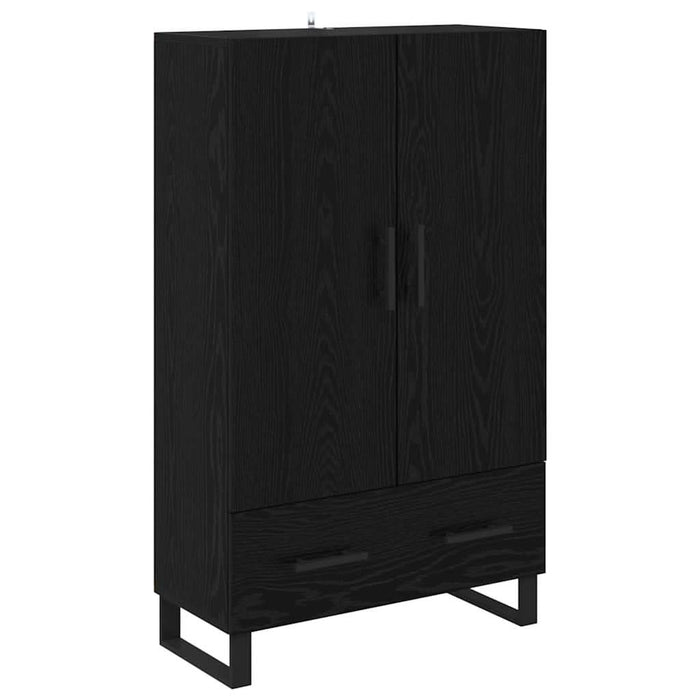 Bufet cu sertar Stejar Negru 69,5 x 30 x 115 cm Lemn compozit - WALTI WALTI