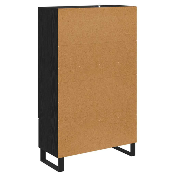 Bufet cu sertar Stejar Negru 69,5 x 30 x 115 cm Lemn compozit - WALTI WALTI