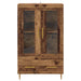 Bufet Lemn Vechi 69,5 x 31 x 115 cm Lemn Stratificat și Sticlă - WALTI WALTI