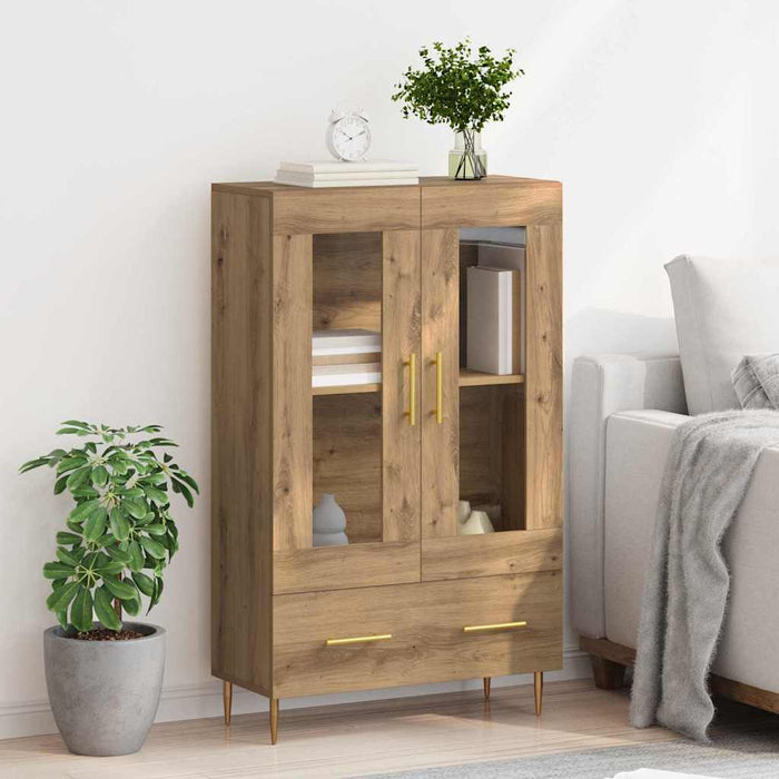 Bufet cu sertar Stejar Artizanal 69,5 x 31 x 115 cm - WALTI WALTI