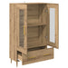 Bufet cu sertar Stejar Artizanal 69,5 x 31 x 115 cm - WALTI WALTI