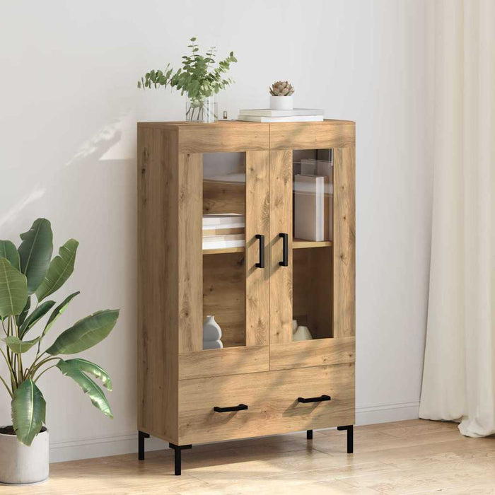 Bufet Stejar Artizanal 69,5 x 31 x 115 cm Lemn compozit - WALTI WALTI
