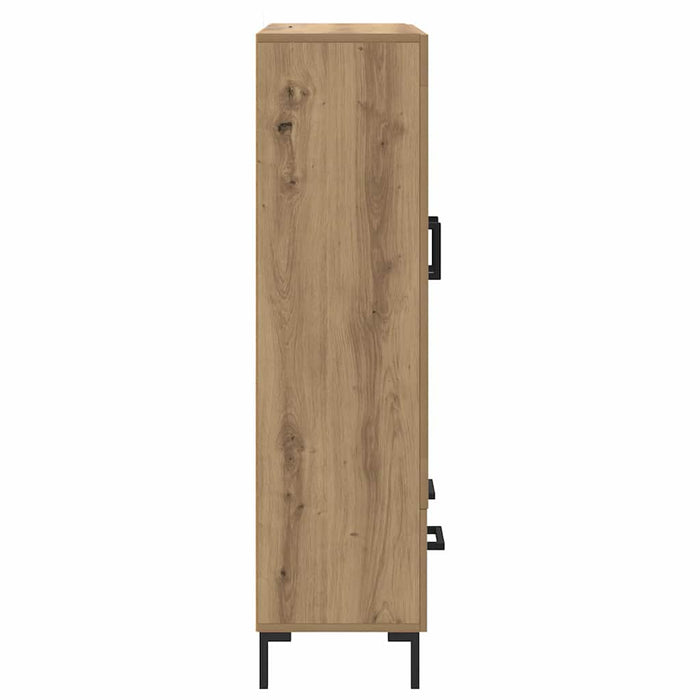 Bufet Stejar Artizanal 69,5 x 31 x 115 cm Lemn compozit - WALTI WALTI