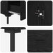 Bufet cu sertar Stejar Negru 69,5 x 31 x 115 cm Lemn compozit - WALTI WALTI