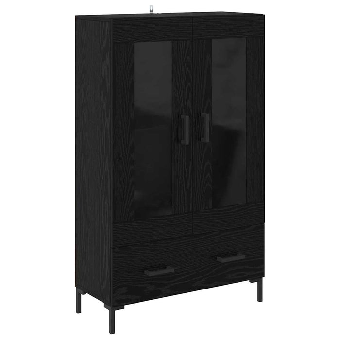 Bufet cu sertar Stejar Negru 69,5 x 31 x 115 cm Lemn compozit - WALTI WALTI