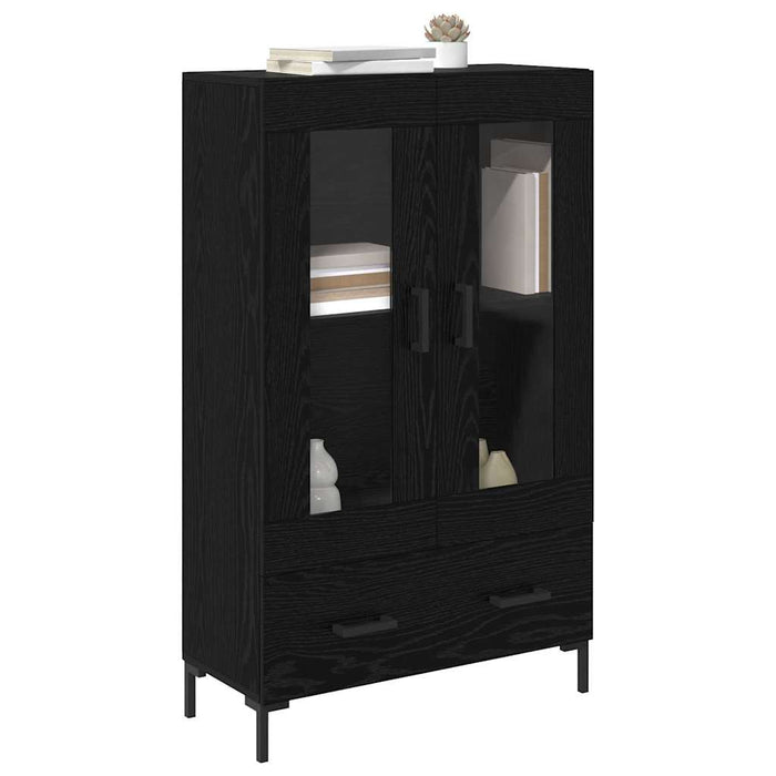 Bufet cu sertar Stejar Negru 69,5 x 31 x 115 cm Lemn compozit - WALTI WALTI