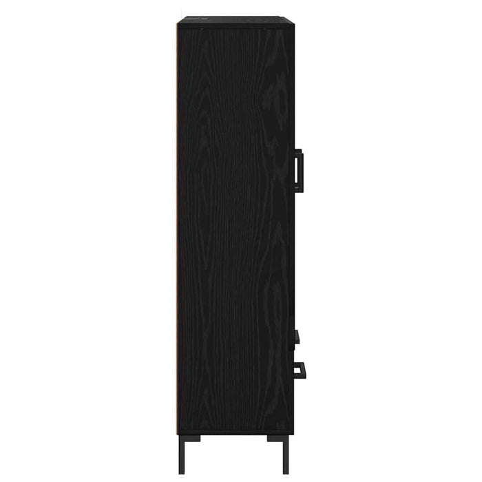 Bufet cu sertar Stejar Negru 69,5 x 31 x 115 cm Lemn compozit - WALTI WALTI