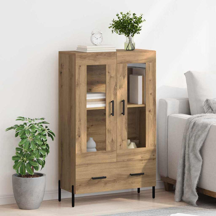 Bufet Corona Stejar Artizanal 69,5 x 31 x 115 cm Lemn compozit - WALTI WALTI