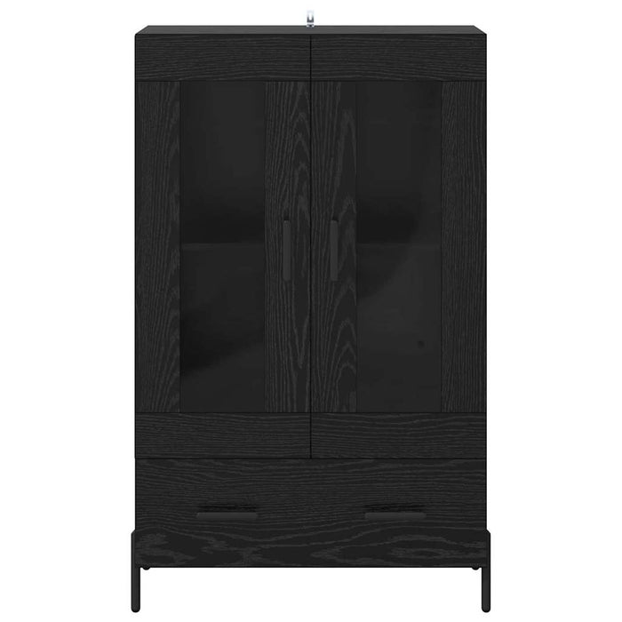 Bufet Corona Stejar Negru 69,5 x 31 x 115 cm Lemn compozit - WALTI WALTI