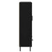 Bufet Corona Stejar Negru 69,5 x 31 x 115 cm Lemn compozit - WALTI WALTI