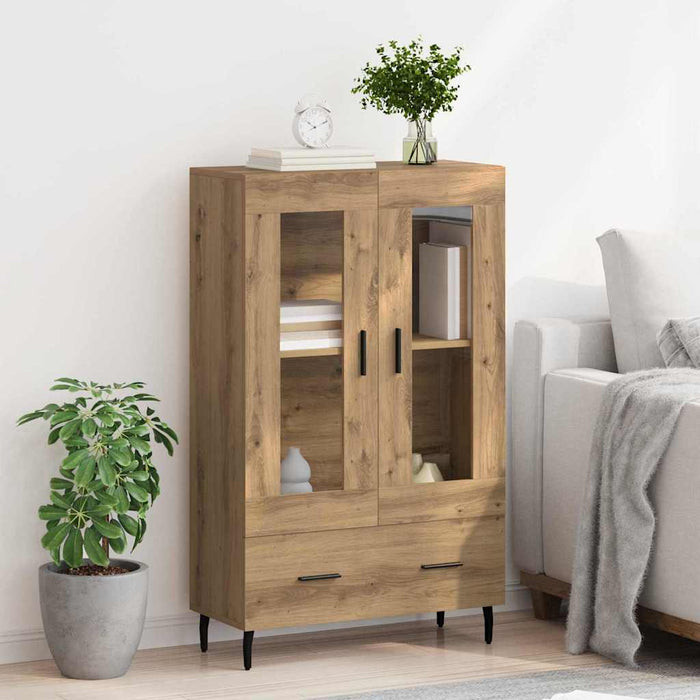 Bufet Stejar Artizanal 69,5 x 31 x 115 cm Lemn compozit - WALTI WALTI