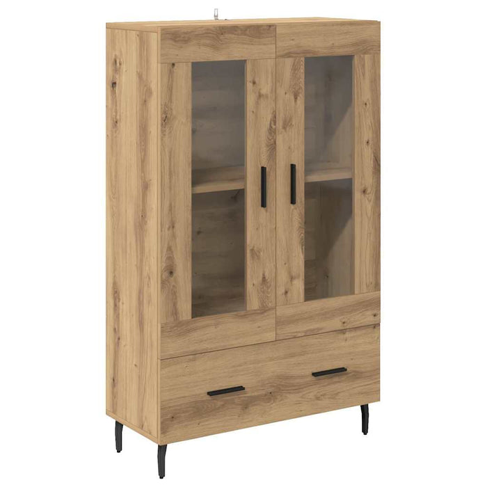 Bufet Stejar Artizanal 69,5 x 31 x 115 cm Lemn compozit - WALTI WALTI
