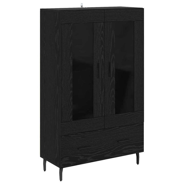 Bufet cu sertar Stejar Negru 69,5 x 31 x 115 cm Lemn compozit - WALTI WALTI