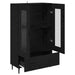 Bufet cu sertar Stejar Negru 69,5 x 31 x 115 cm Lemn compozit - WALTI WALTI