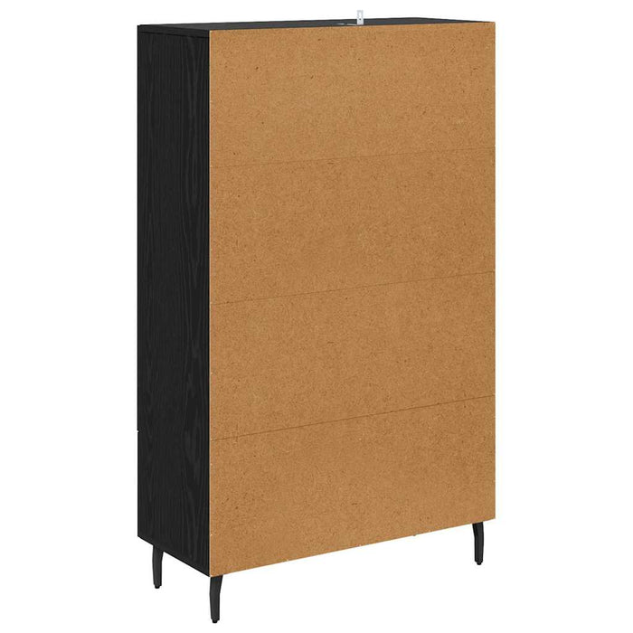 Bufet cu sertar Stejar Negru 69,5 x 31 x 115 cm Lemn compozit - WALTI WALTI