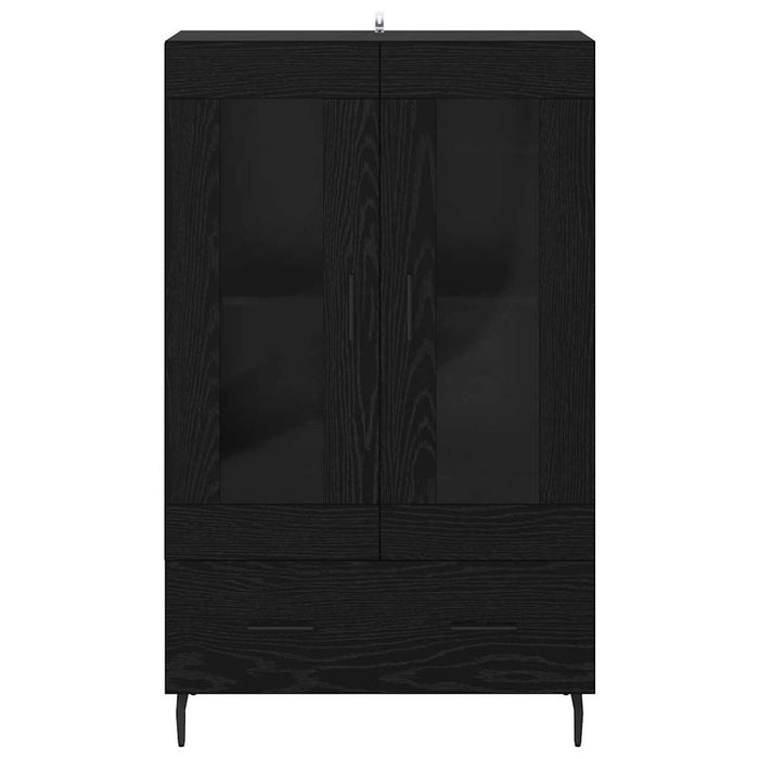 Bufet cu sertar Stejar Negru 69,5 x 31 x 115 cm Lemn compozit - WALTI WALTI