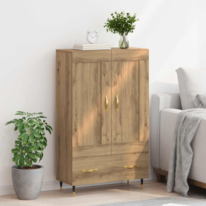 Bufet Stejar Artizanal 69,5 x 31 x 115 cm Lemn compozit - WALTI WALTI