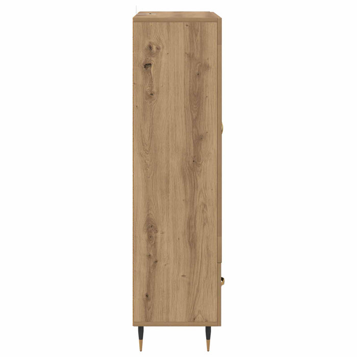 Bufet Stejar Artizanal 69,5 x 31 x 115 cm Lemn compozit - WALTI WALTI