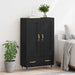 Bufet cu sertar Stejar Negru 69,5 x 31 x 115 cm Lemn compozit - WALTI WALTI