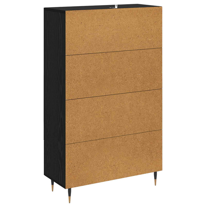 Bufet cu sertar Stejar Negru 69,5 x 31 x 115 cm Lemn compozit - WALTI WALTI
