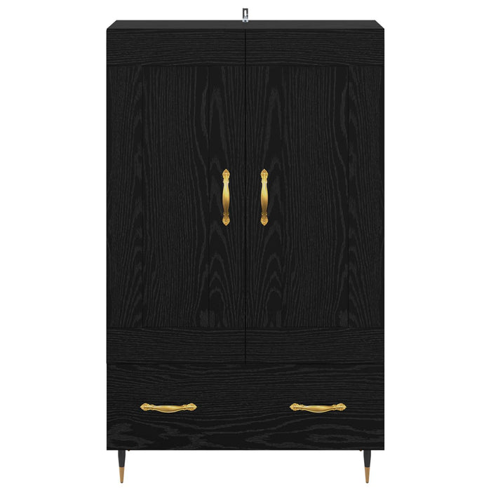 Bufet cu sertar Stejar Negru 69,5 x 31 x 115 cm Lemn compozit - WALTI WALTI