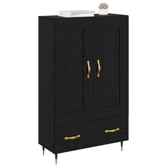 Bufet cu sertar Stejar Negru 69,5 x 31 x 115 cm Lemn compozit - WALTI WALTI