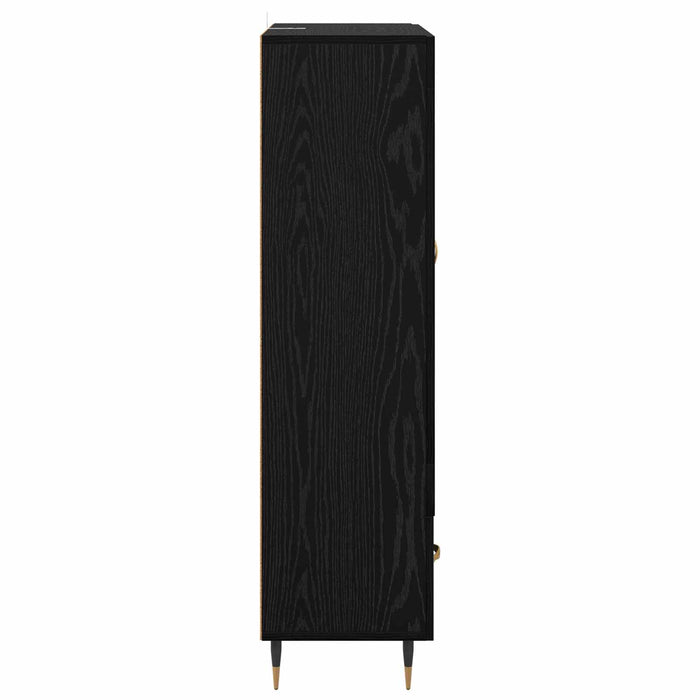 Bufet cu sertar Stejar Negru 69,5 x 31 x 115 cm Lemn compozit - WALTI WALTI