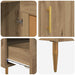 Bufet Stejar Artizanal 69,5 x 31 x 115 cm Lemn compozit - WALTI WALTI