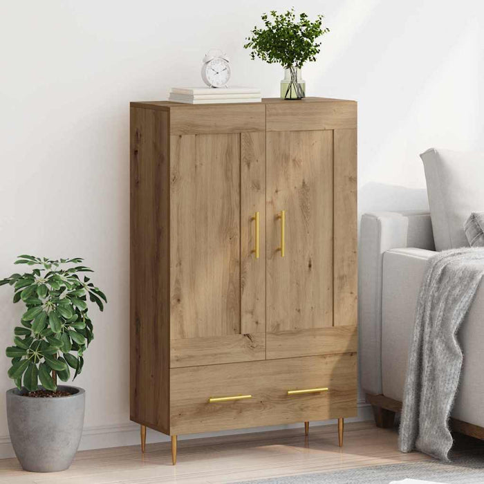 Bufet Stejar Artizanal 69,5 x 31 x 115 cm Lemn compozit - WALTI WALTI