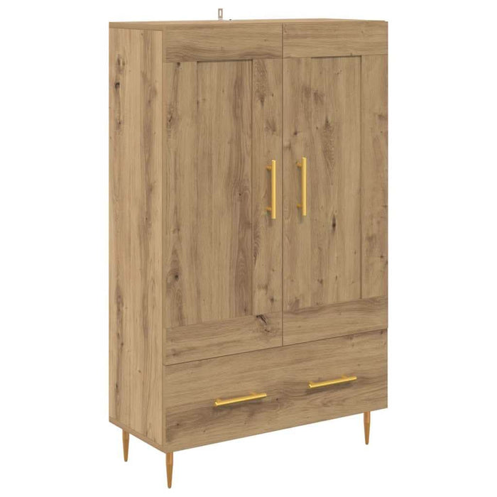 Bufet Stejar Artizanal 69,5 x 31 x 115 cm Lemn compozit - WALTI WALTI