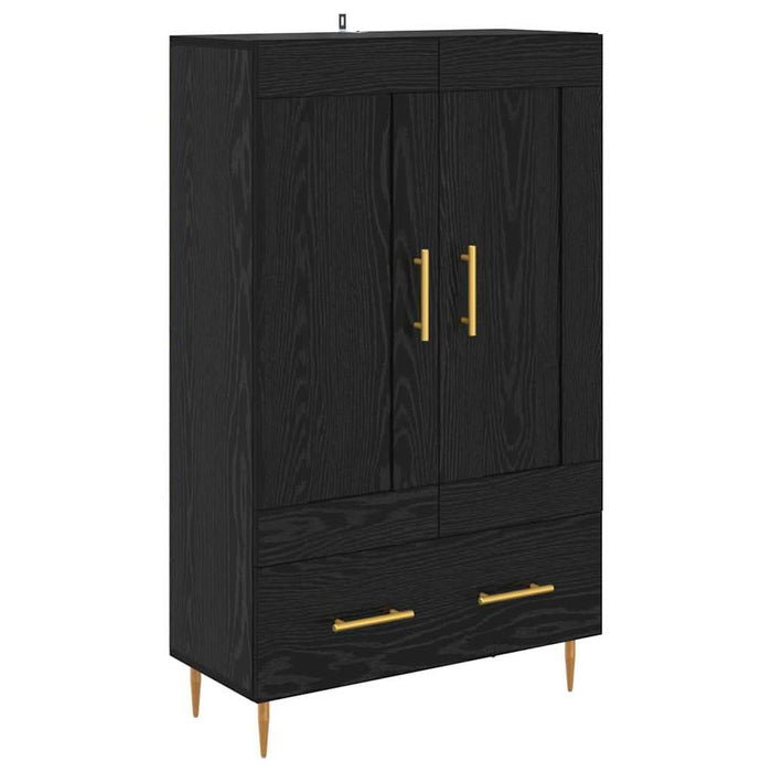 Bufet cu sertar Stejar Negru 69,5 x 31 x 115 cm Lemn compozit - WALTI WALTI