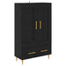 Bufet cu sertar Stejar Negru 69,5 x 31 x 115 cm Lemn compozit - WALTI WALTI