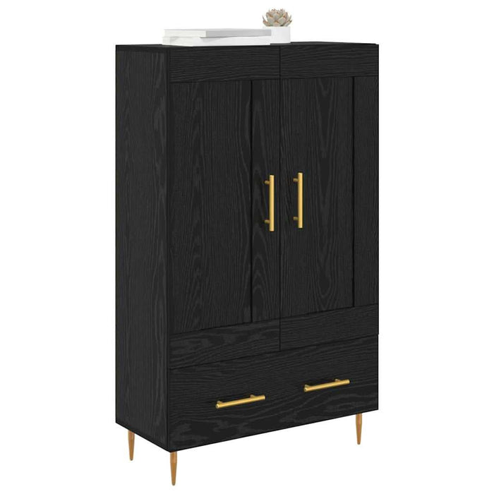 Bufet cu sertar Stejar Negru 69,5 x 31 x 115 cm Lemn compozit - WALTI WALTI