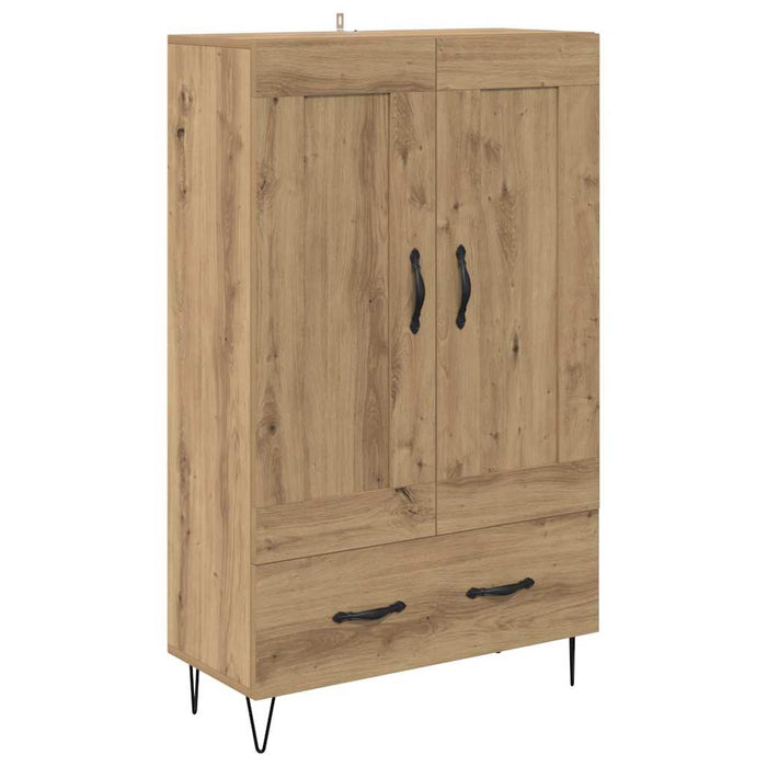 Bufet Stejar Artizanal 69,5 x 31 x 115 cm Lemn compozit - WALTI WALTI