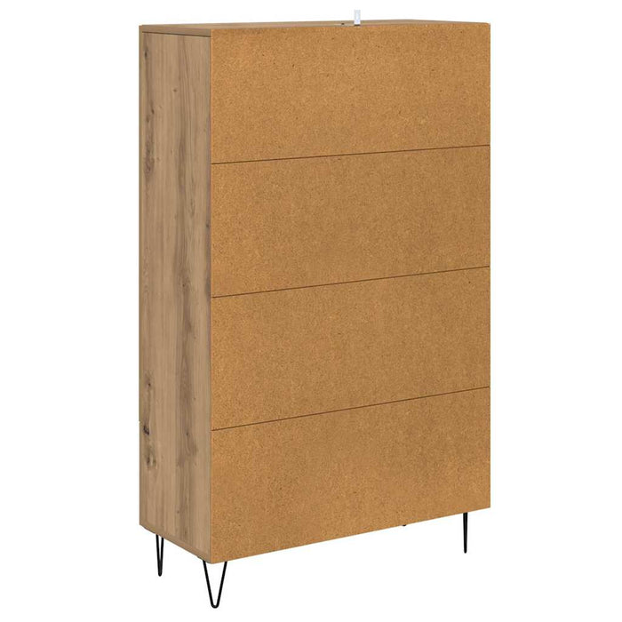 Bufet Stejar Artizanal 69,5 x 31 x 115 cm Lemn compozit - WALTI WALTI