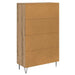 Bufet Stejar Artizanal 69,5 x 31 x 115 cm Lemn compozit - WALTI WALTI