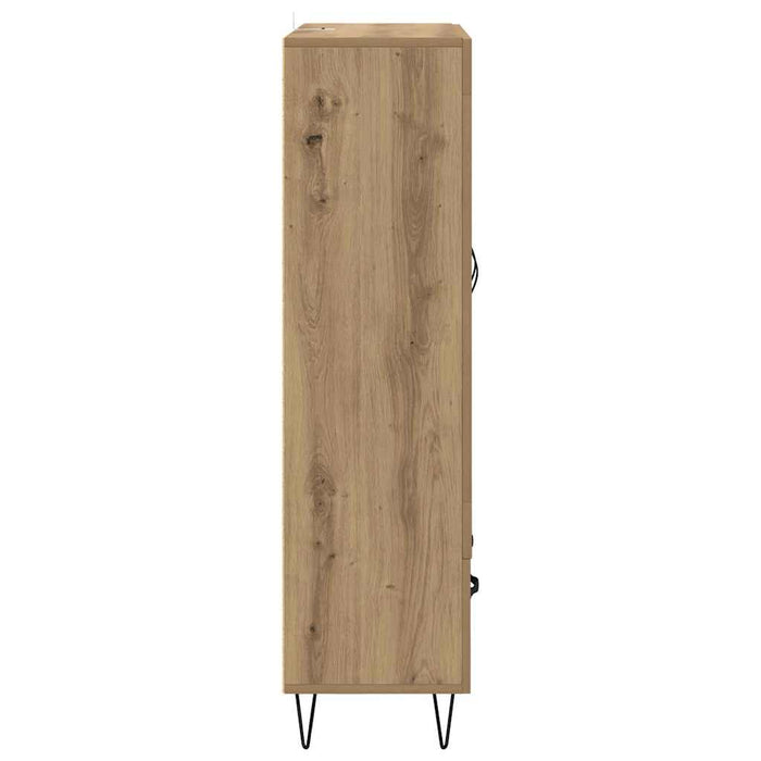 Bufet Stejar Artizanal 69,5 x 31 x 115 cm Lemn compozit - WALTI WALTI
