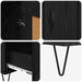 Bufet cu sertar Stejar Negru 69,5 x 31 x 115 cm Lemn compozit - WALTI WALTI