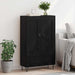 Bufet cu sertar Stejar Negru 69,5 x 31 x 115 cm Lemn compozit - WALTI WALTI