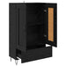 Bufet cu sertar Stejar Negru 69,5 x 31 x 115 cm Lemn compozit - WALTI WALTI