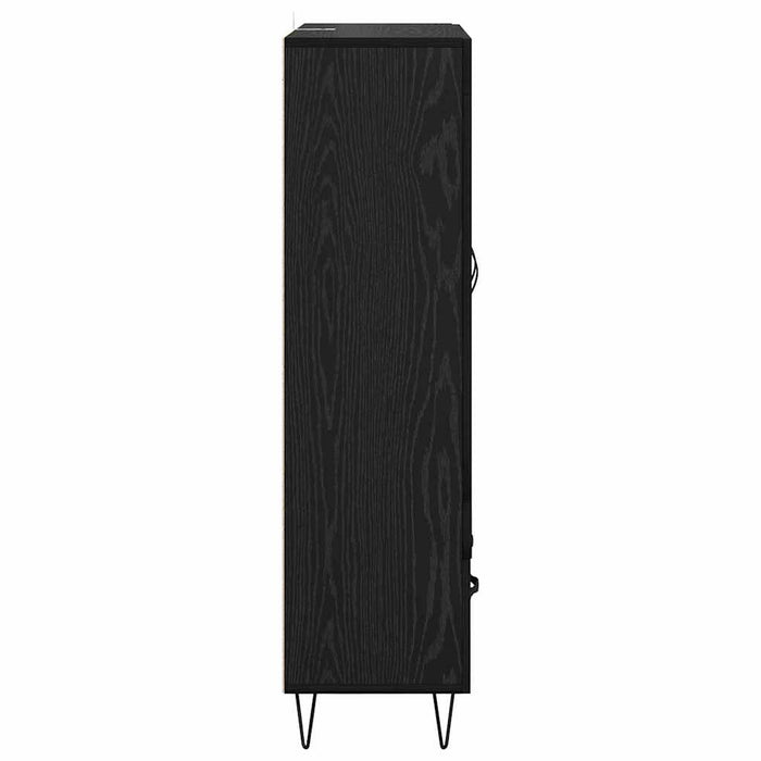 Bufet cu sertar Stejar Negru 69,5 x 31 x 115 cm Lemn compozit - WALTI WALTI