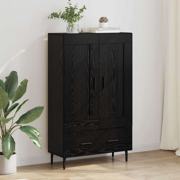 Bufet cu sertar Stejar Negru 69,5 x 31 x 115 cm Lemn compozit - WALTI WALTI