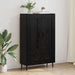 Bufet cu sertar Stejar Negru 69,5 x 31 x 115 cm Lemn compozit - WALTI WALTI