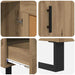 Bufet Stejar Artizanal 69,5 x 31 x 115 cm Lemn prelucrat - WALTI WALTI