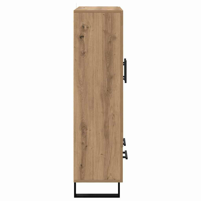 Bufet Stejar Artizanal 69,5 x 31 x 115 cm Lemn prelucrat - WALTI WALTI