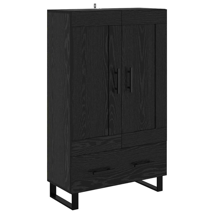 Bufet cu sertar Stejar Negru 69,5 x 31 x 115 cm Lemn compozit - WALTI WALTI